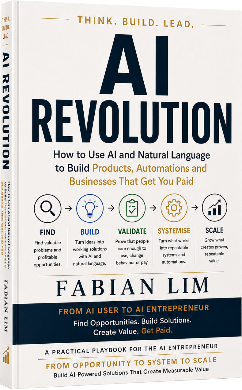 AI Revolution by Fabian Lim — book cover